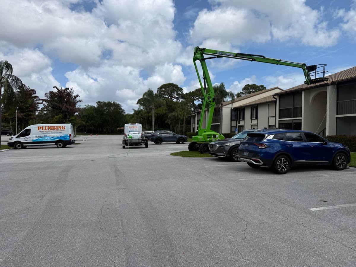 Copper repipe manifold installed during a whole-home repipe in Palm City, FL — photo 8