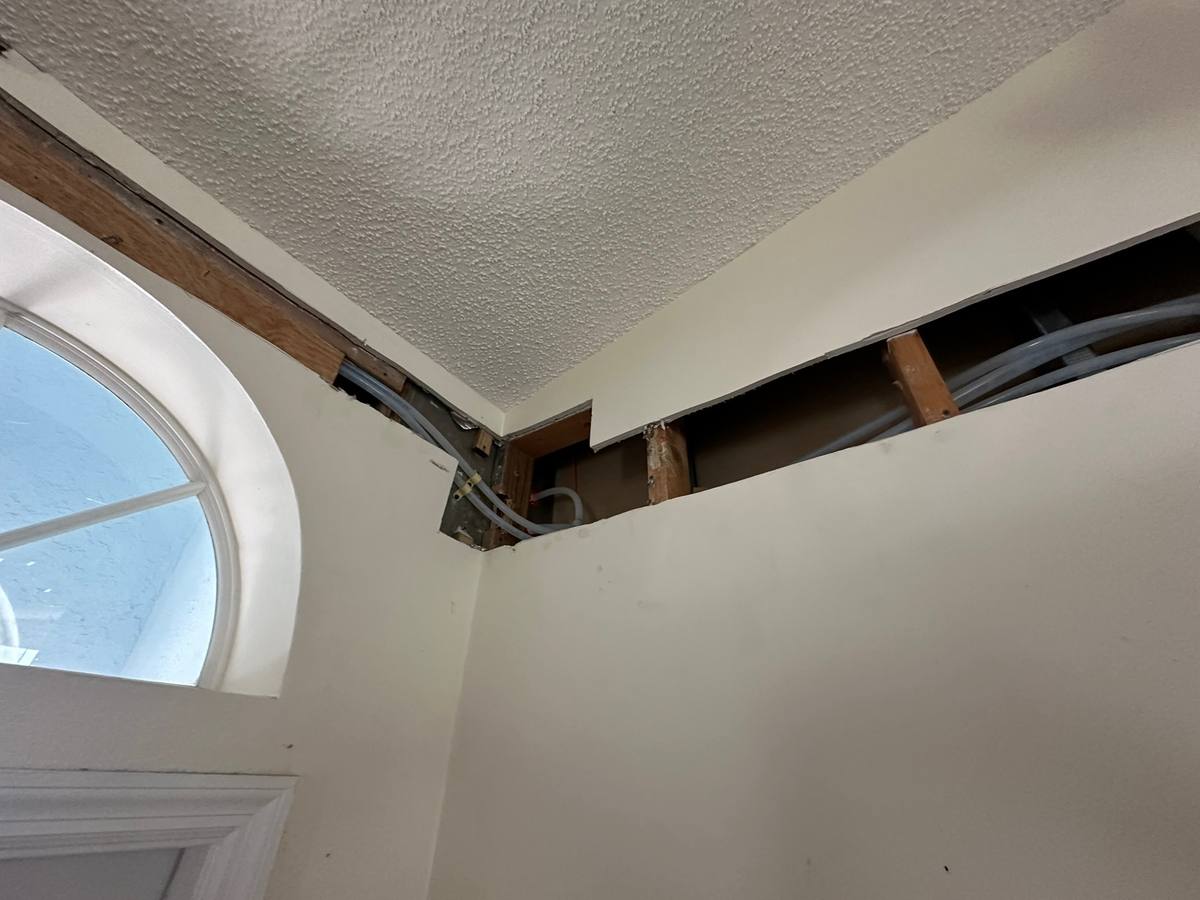 Copper repipe manifold installed during a whole-home repipe in Palm City, FL — photo 4